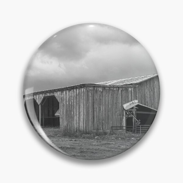Item preview, Rustic Barn Under A Moody Sky BW designed and sold by Jim Love.