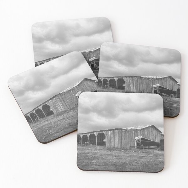 Item preview, Rustic Barn Under A Moody Sky BW designed and sold by Jim Love.
