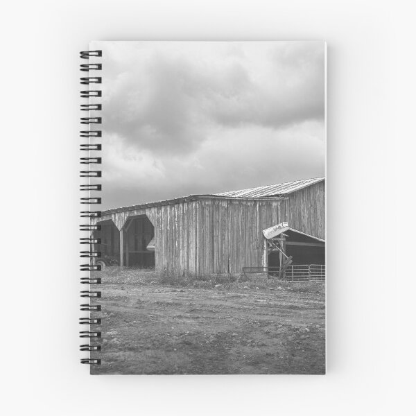 Item preview, Rustic Barn Under A Moody Sky BW designed and sold by Jim Love.