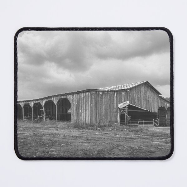 Item preview, Rustic Barn Under A Moody Sky BW designed and sold by Jim Love.