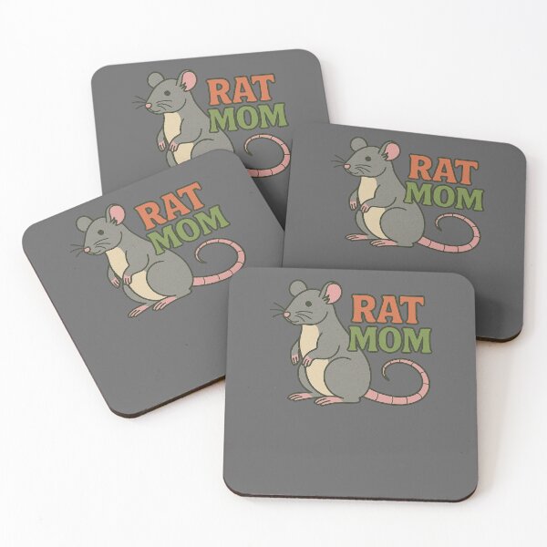 Item preview, Funny Rat Mom Cute Pet Lover Rodent Pride Design designed and sold by FrictionMaxxing.