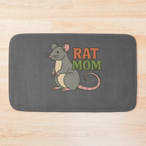 Item preview, Funny Rat Mom Cute Pet Lover Rodent Pride Design designed and sold by FrictionMaxxing.