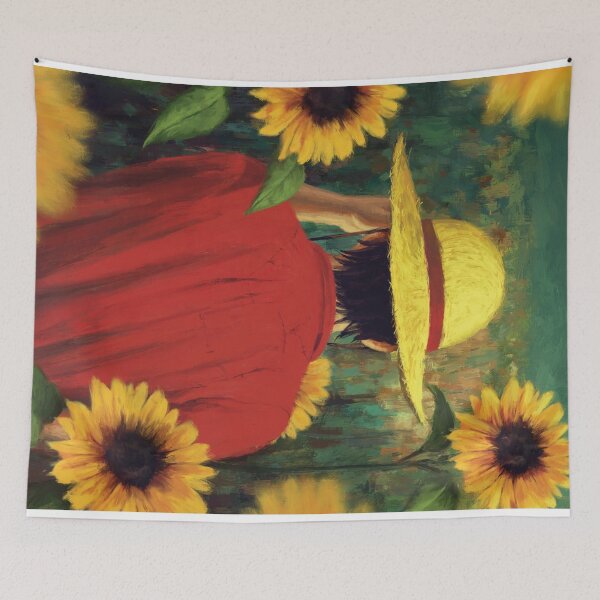 Item preview, Luffy in Dressrosa Flower Hill designed and sold by RodsArtPortal.