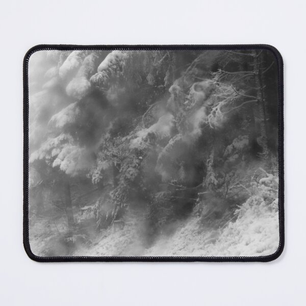 Item preview, Snowy Forest designed and sold by Schoenenwald — Art Japonais, Zen & Nature.