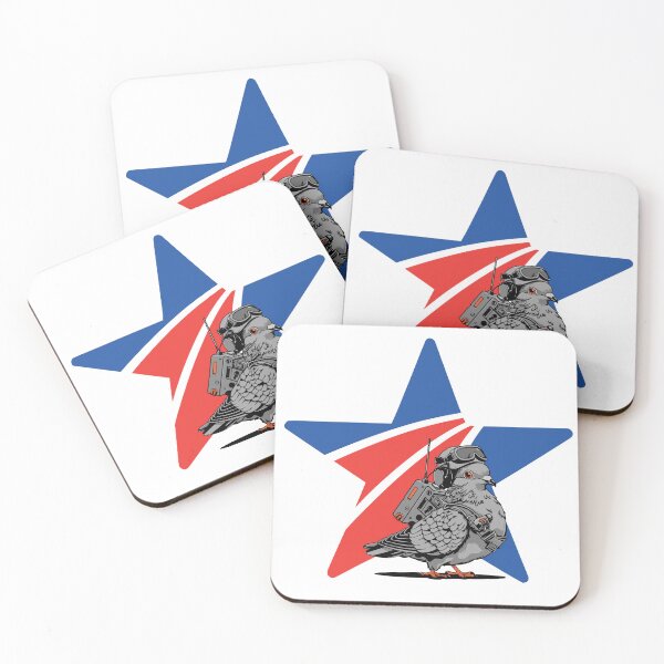 Item preview, Blue Star Families & Cher Ami designed and sold by youngbrodie.