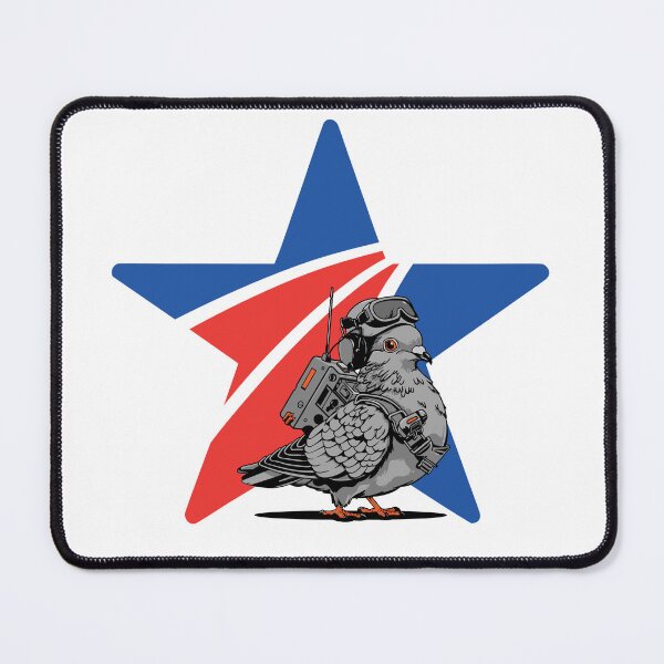 Item preview, Blue Star Families & Cher Ami designed and sold by youngbrodie.