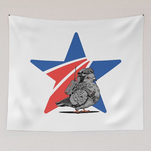 Item preview, Blue Star Families & Cher Ami designed and sold by youngbrodie.
