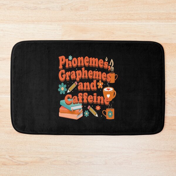 Item preview, Phonemes Graphemes and Caffeine Funny Reading Back to School designed and sold by Artsy Aura ⭐⭐⭐⭐⭐  .