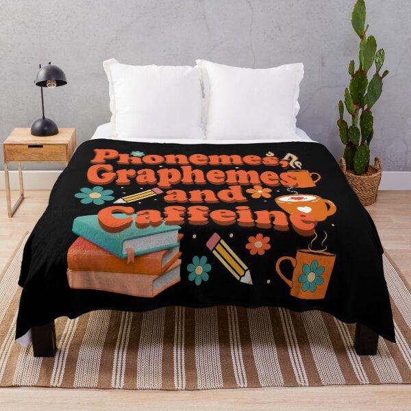 Item preview, Phonemes Graphemes and Caffeine Funny Reading Back to School designed and sold by Artsy Aura ⭐⭐⭐⭐⭐ .