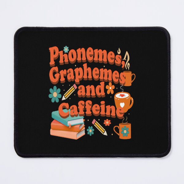 Item preview, Phonemes Graphemes and Caffeine Funny Reading Back to School designed and sold by Artsy Aura ⭐⭐⭐⭐⭐ .