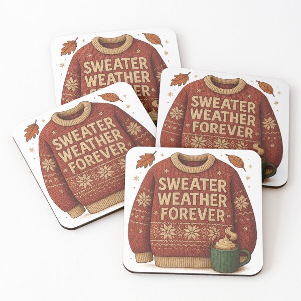 Item preview, Sweater Weather Forever – Cozy Knit Texture Fall Winter T-Shirt designed and sold by VandalMuse.