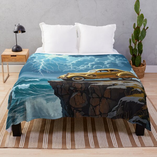 Item preview, Golden car on a rock designed and sold by Marcu Ioachim.