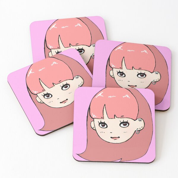 Item preview, Pink Hair Girl designed and sold by wolfwitcherika.