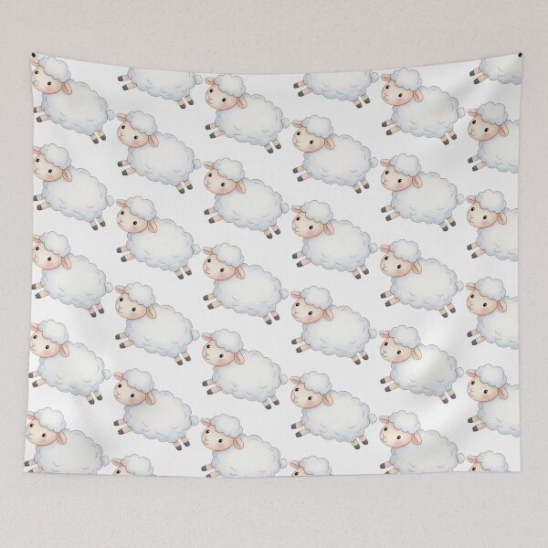 Item preview, Cute Sheep | Fluffy, Adorable, and Farm-Fresh Graphic designed and sold by Tw1nsAIArt.