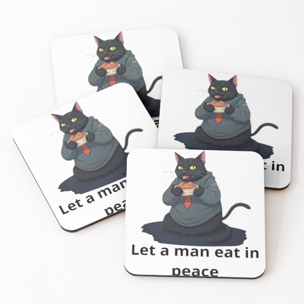Item preview, A chuby cat eating designed and sold by AiroFly.