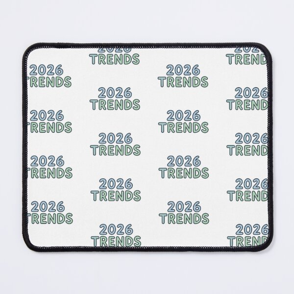 Item preview, 2026 trends text isolated on transparent background, concept for future predictions, AI generated designed and sold by dvoevnore.