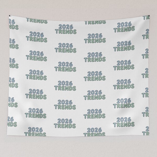 Item preview, 2026 trends text isolated on transparent background, concept for future predictions, AI generated designed and sold by dvoevnore.