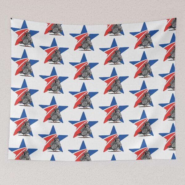Item preview, Blue Star Families & Cher Ami (Small/Pattern) designed and sold by youngbrodie.