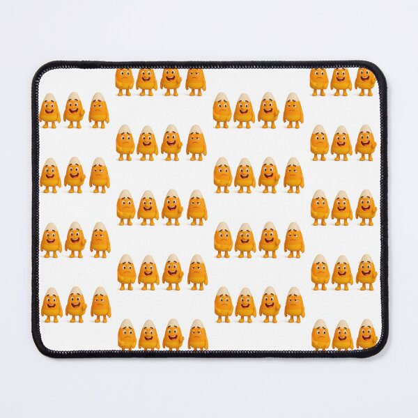 Item preview, Candy corn characters with varied expressions isolated on transparent PNG, AI generated designed and sold by dvoevnore.