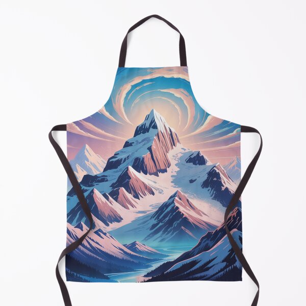 Item preview, А majestic, snow-capped mountain range. designed and sold by Lilashakti ⭐️ ⭐️ ⭐️ ⭐️ ⭐️.