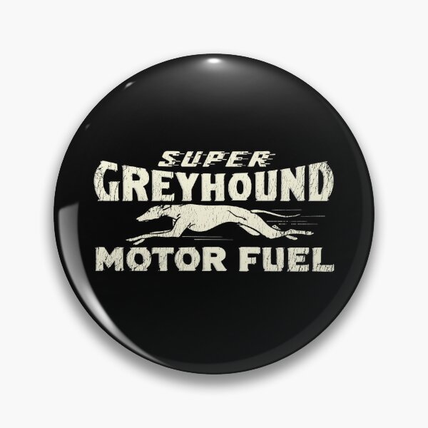 Artikelvorschau, Super Greyhound Motorkraftstoff 1950er/60er Jahre - Vintage-Weißdruck entworfen und verkauft von retropetrol.
