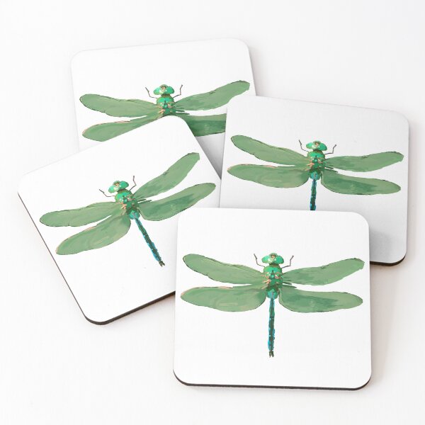 Item preview, Aqua Green Dragonfly, From Above. designed and sold by dakotii.