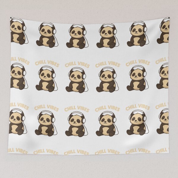 Item preview, Chill Vibes Panda designed and sold by TN-Stores.