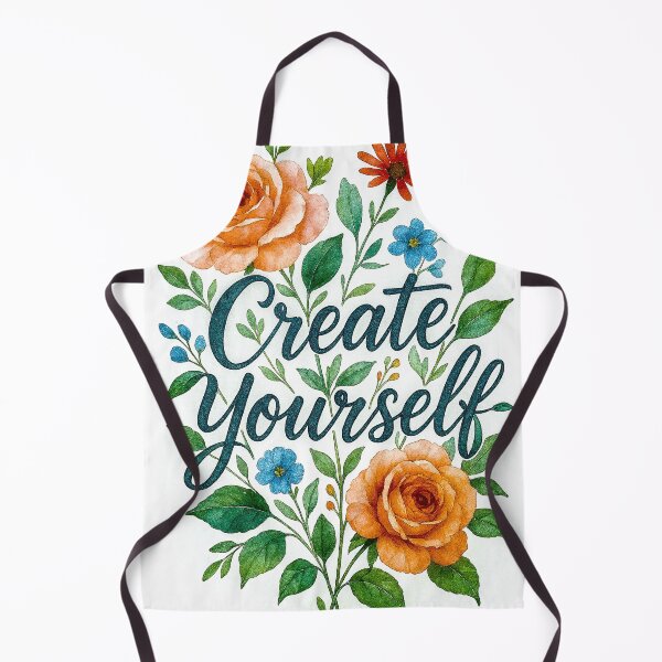 Item preview, Create Yourself – akwarelna grafika motywacyjna z kwiatamiCreate Yourself – akwarelna grafika motywacyjna z kwiatami designed and sold by NKArtFlow.