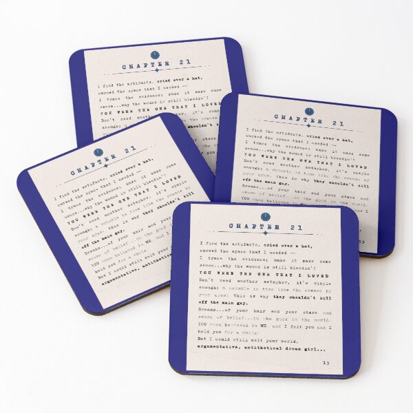Item preview, Chapter 21 | Antithetical Dream Girl? Lyric Bridge Print designed and sold by Parasocialite.