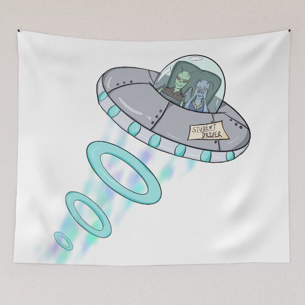 Item preview, Student Driver Alien designed and sold by AnthamaArt.