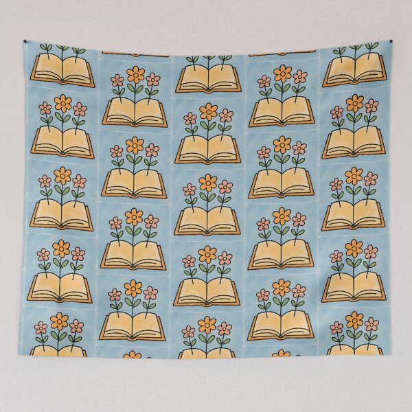 Item preview, Floral Books  designed and sold by GraphicsClub.