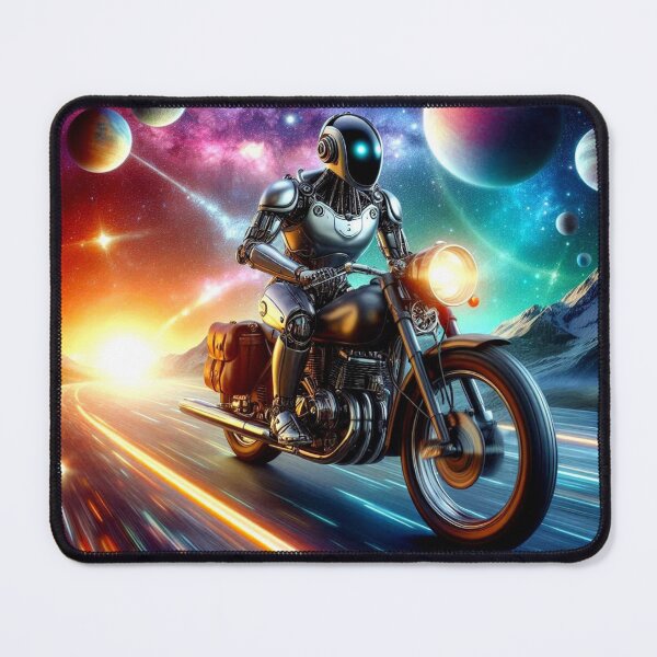 Item preview, Robot motorcycle riding designed and sold by Dogandesighn.