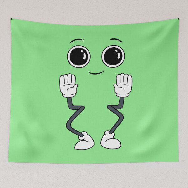 Item preview, Hi – Cute Cartoon Character Design designed and sold by PrintableByZaah.