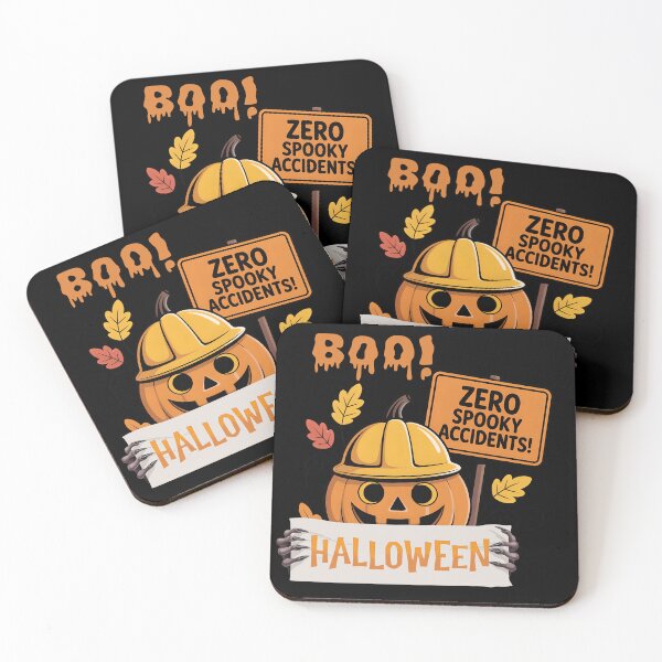 Item preview, Zero Spooky Accidents – Halloween Safety Pumpkin designed and sold by PeteLawliiet.