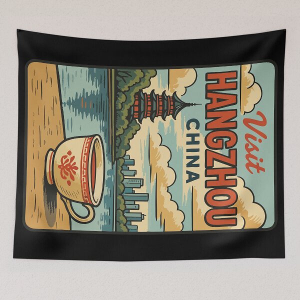 Item preview, Hangzhou China Travel Tea Culture designed and sold by TomFrontierArt.