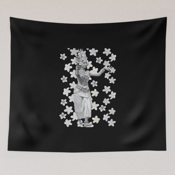 Item preview, Apsara and Jasmine Flowers designed and sold by Linklandiya.