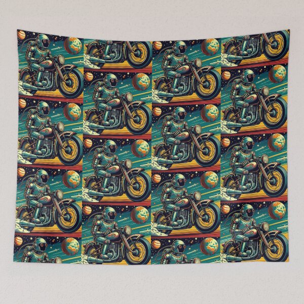 Item preview, Robot riding motorcycle designed and sold by Dogandesighn.