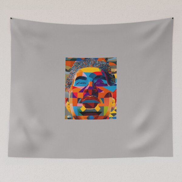 Item preview, Abstract-Portrait-Collage-Tom designed and sold by DahliaAdams.