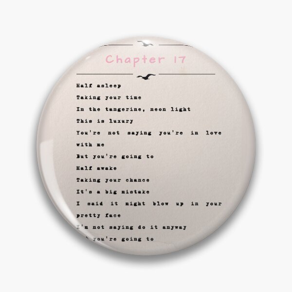 Item preview, Chapter 17 | If they call me a $lut? Lyric Bridge Print designed and sold by Parasocialite.