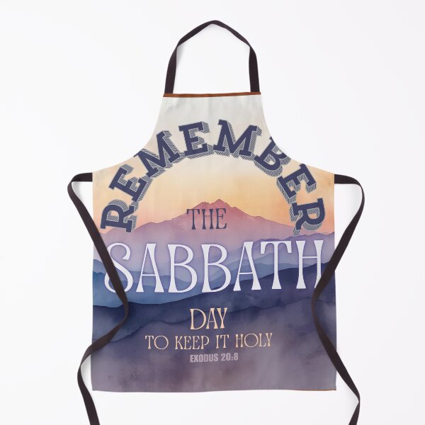 Item preview, Remember the Sabbath Day to Keep It Holy  Exodus 20:8 – Bible Verse Christian Design designed and sold by Ausra789.