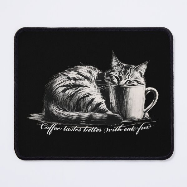 Item preview, my coffee and my cat, for all cat lovers designed and sold by miro-bob-design.