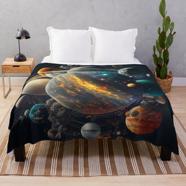 Artikelvorschau, Eine lebendige Sammlung von Planeten, Monden und Himmelskörpern entworfen und verkauft von Apex Designs.