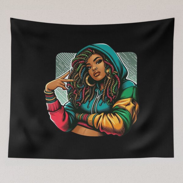 Item preview, Sista Wearing Hoodie designed and sold by Myra365Art.
