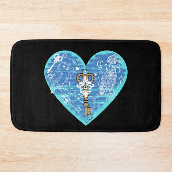Item preview, Owl key Heart designed and sold by artbyomega.