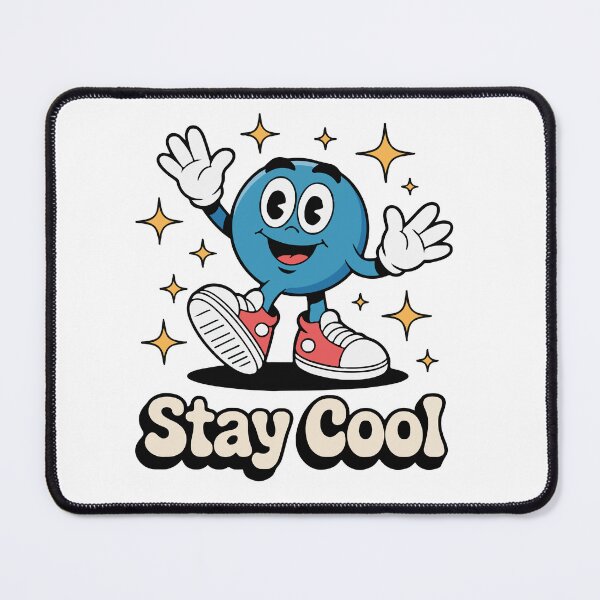 Item preview, Stay Cool Retro Cartoon Mascot with Sneakers and Sparkles designed and sold by NArtdesigns.