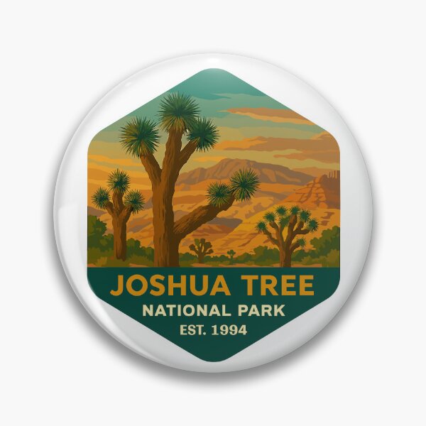 Item preview, Joshua Tree National Park Retro Sticker designed and sold by Ismeal Von.