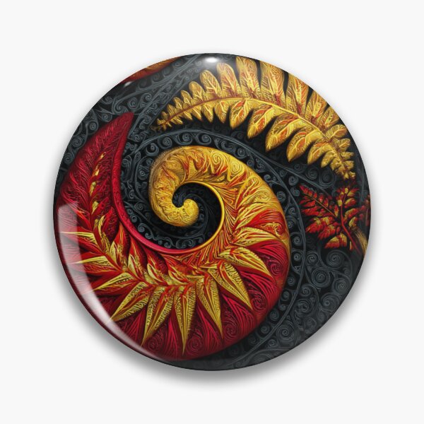 Artikelvorschau, Neuseeland Māori Paua Muster Koru Design 517 entworfen und verkauft von GrinGalore.