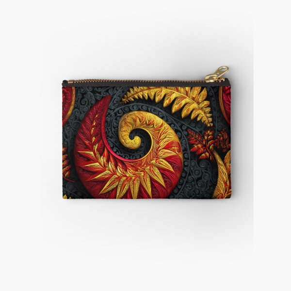 Item preview, New Zealand Māori Paua Pattern Koru Design 517 designed and sold by GrinGalore.