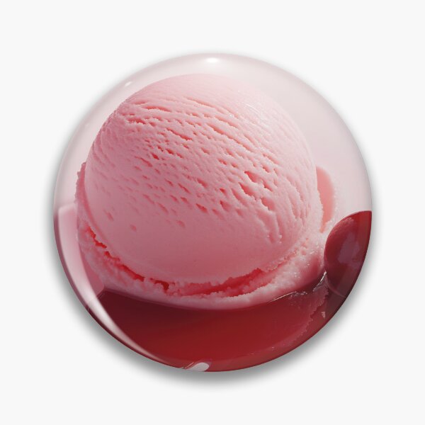 Item preview, Delicious pink ice cream with cherry designed and sold by anytka.