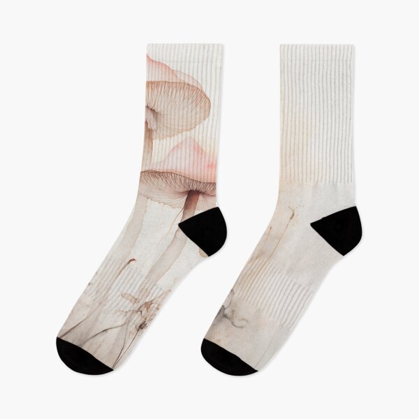 Item preview, Elegant mushrooms in soft colors designed and sold by anytka.